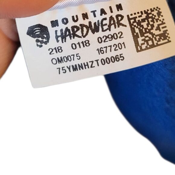 Mountain Hardwear Men's Blue Puffer Quarter Zip Size L - Picture 5 of 6